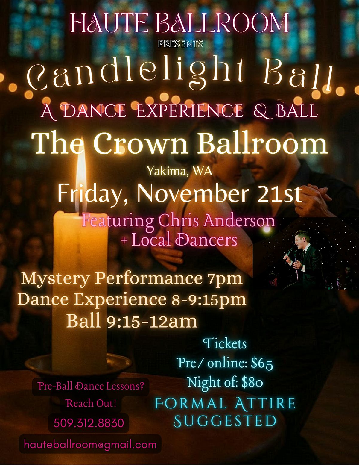 The Candlelight Ball - A Haute Ballroom Experience & Dance Event