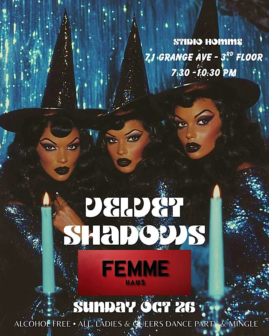 Velvet Shadows \u2728 | All Ladies Halloween Dance Party