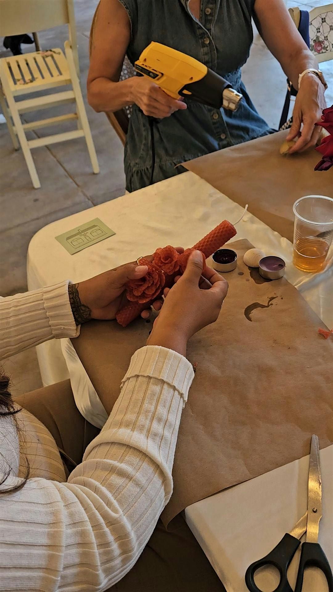 Candle Decorating Workshop: Cafecito y Amistad