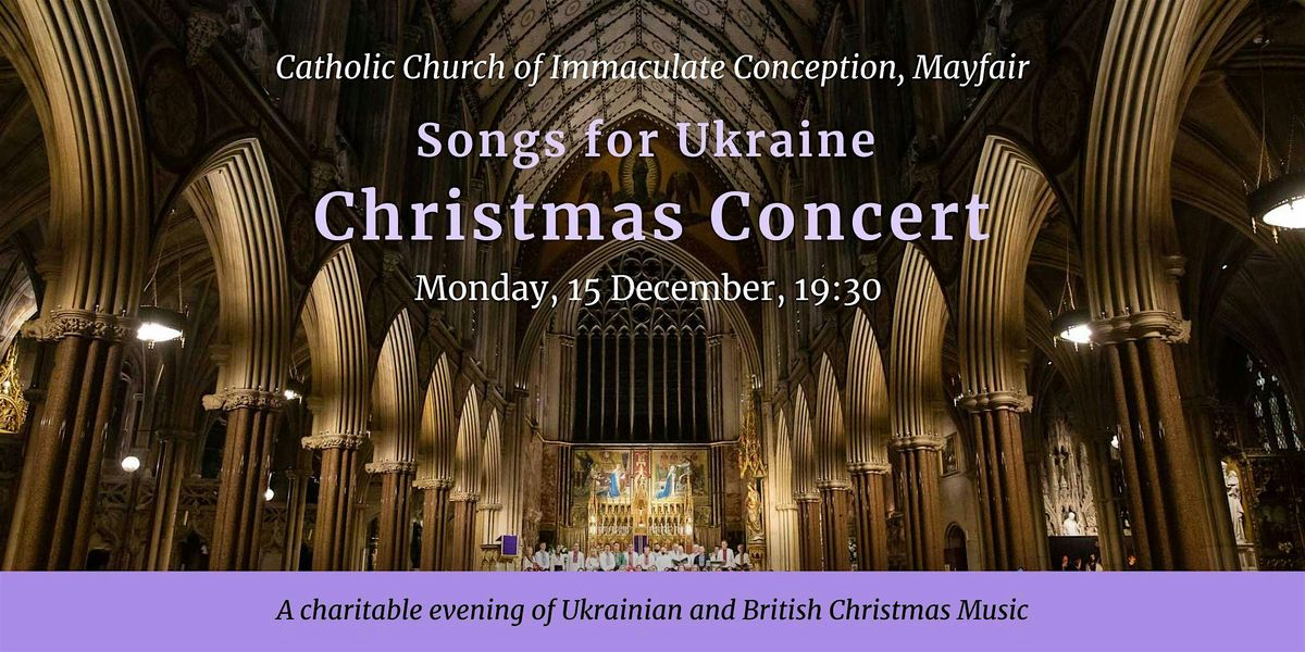 Songs for Ukraine Christmas Concert