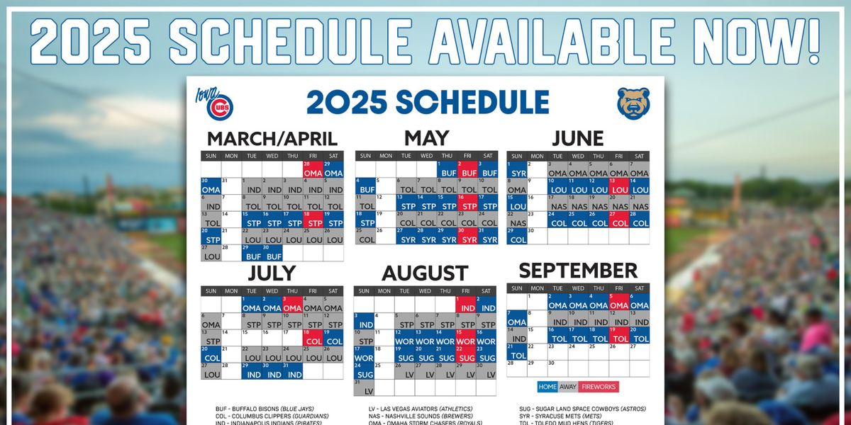 Iowa Cubs at Las Vegas Aviators