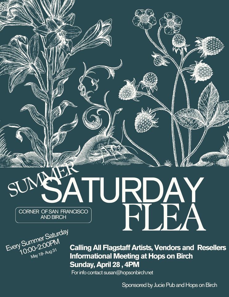 Summer Saturday Flea Info Meeting