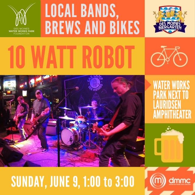 10 Watt Robot (80\/35 Artist) - Local Bands Brews and Bikes