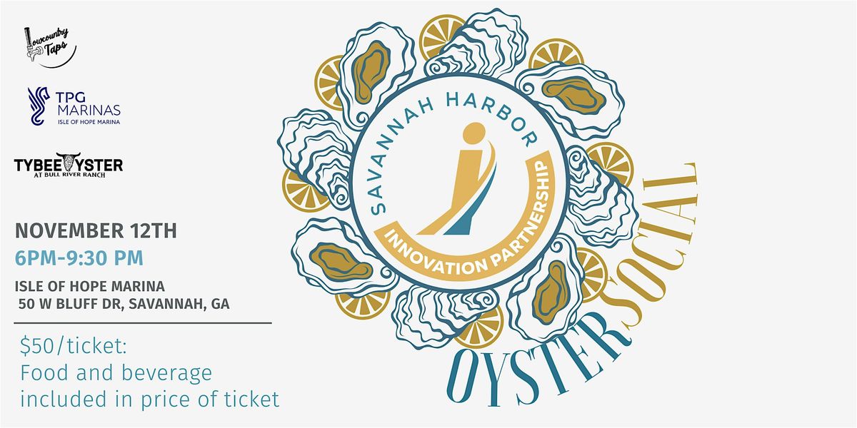 Savannah 2050 Oyster Social Kickoff