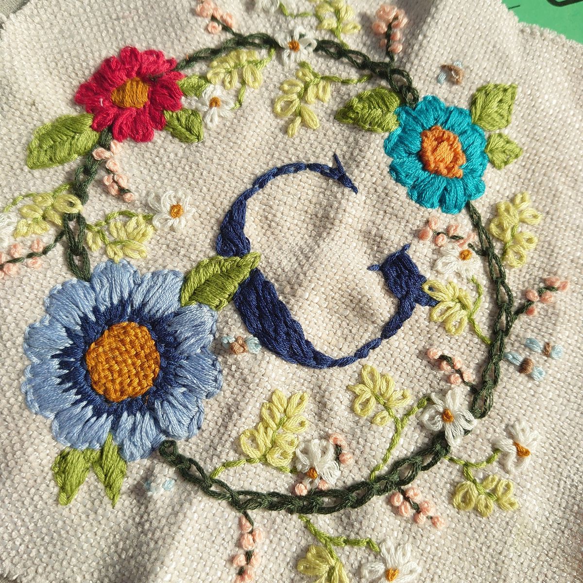 Letter Embroidery Workshop