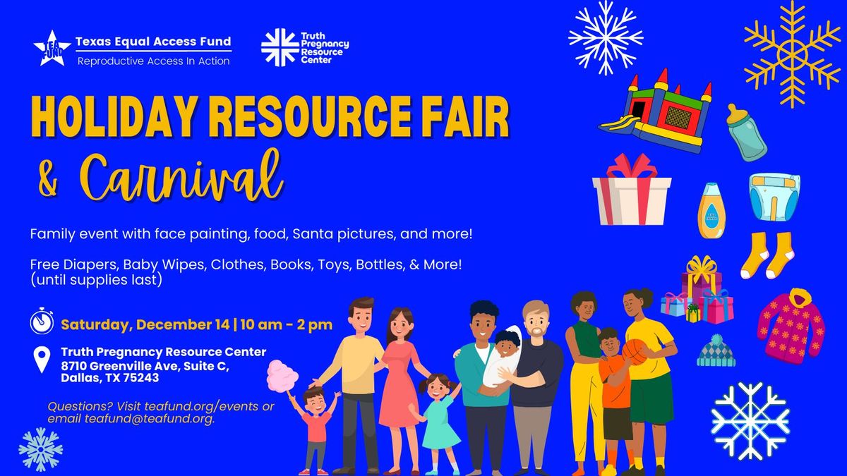 Holiday Resource Fair & Carnival 