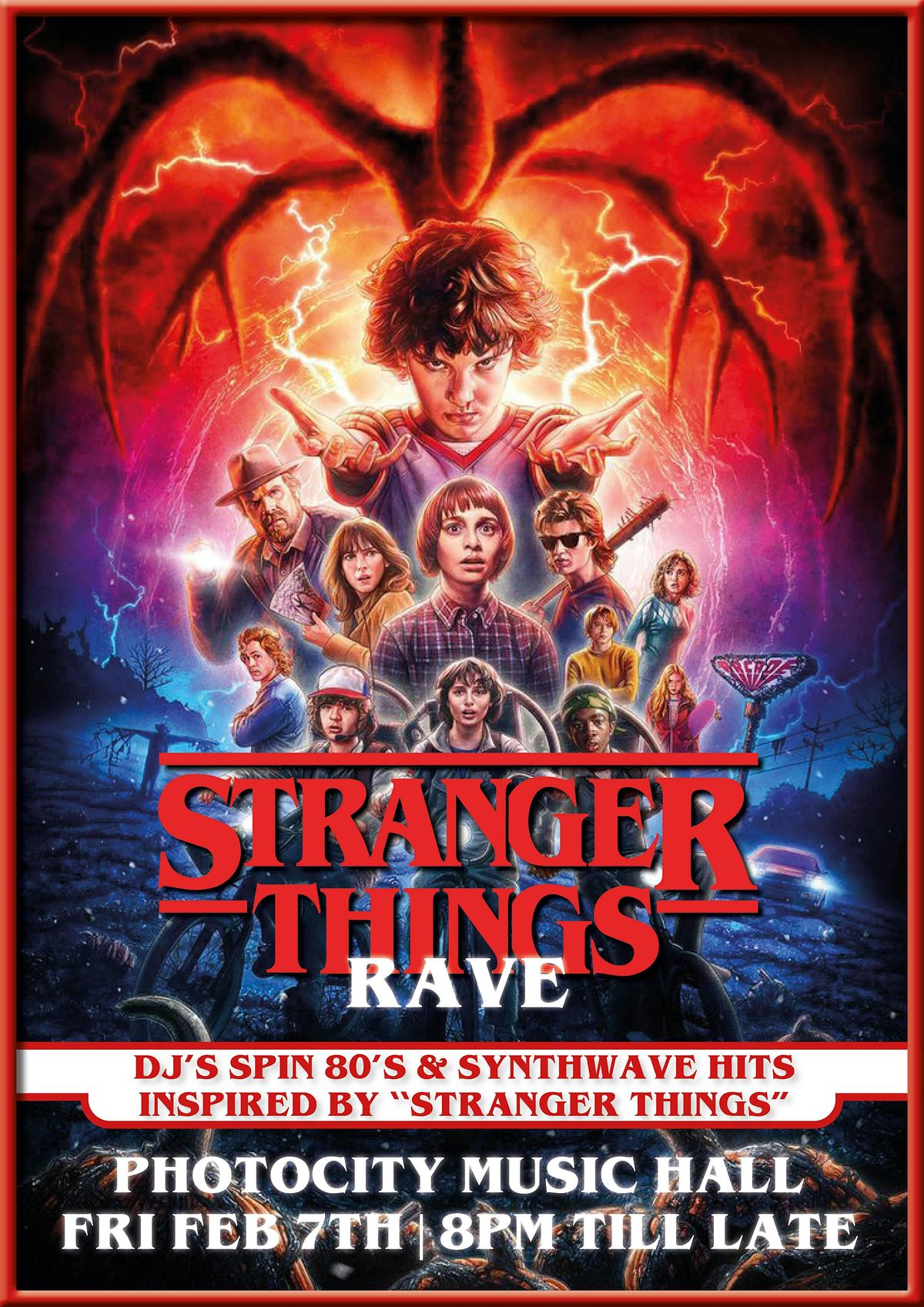 Stranger Things Rave - Rochester, NY