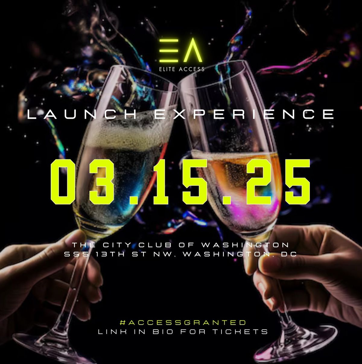 Elite Access Launch Party \u2013 Where Sports, Culture & Influence Collide!