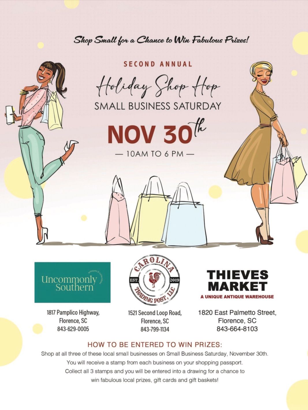 2nd Annual Holiday Shop Hop