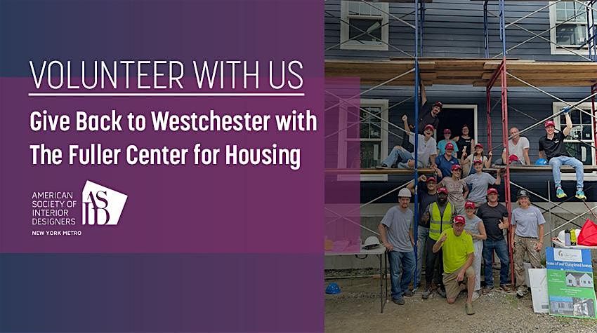 Westchester Volunteer Event: Give Back with The Fuller Center for Housing