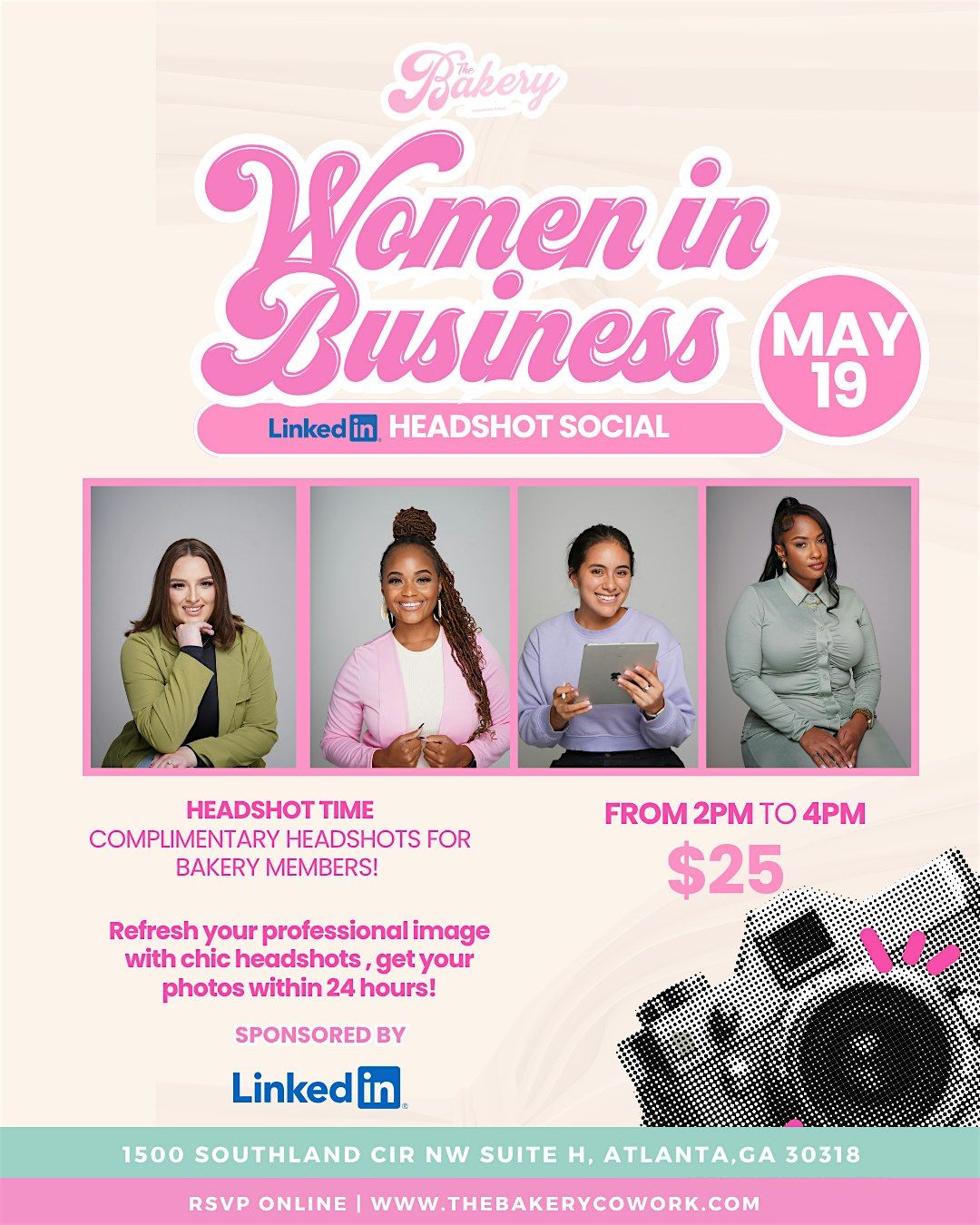 Women in Business HeadShot Social