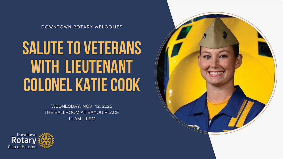 Flying Beyond Limits: Salute to Veterans with Lt. Col. Katie Cook