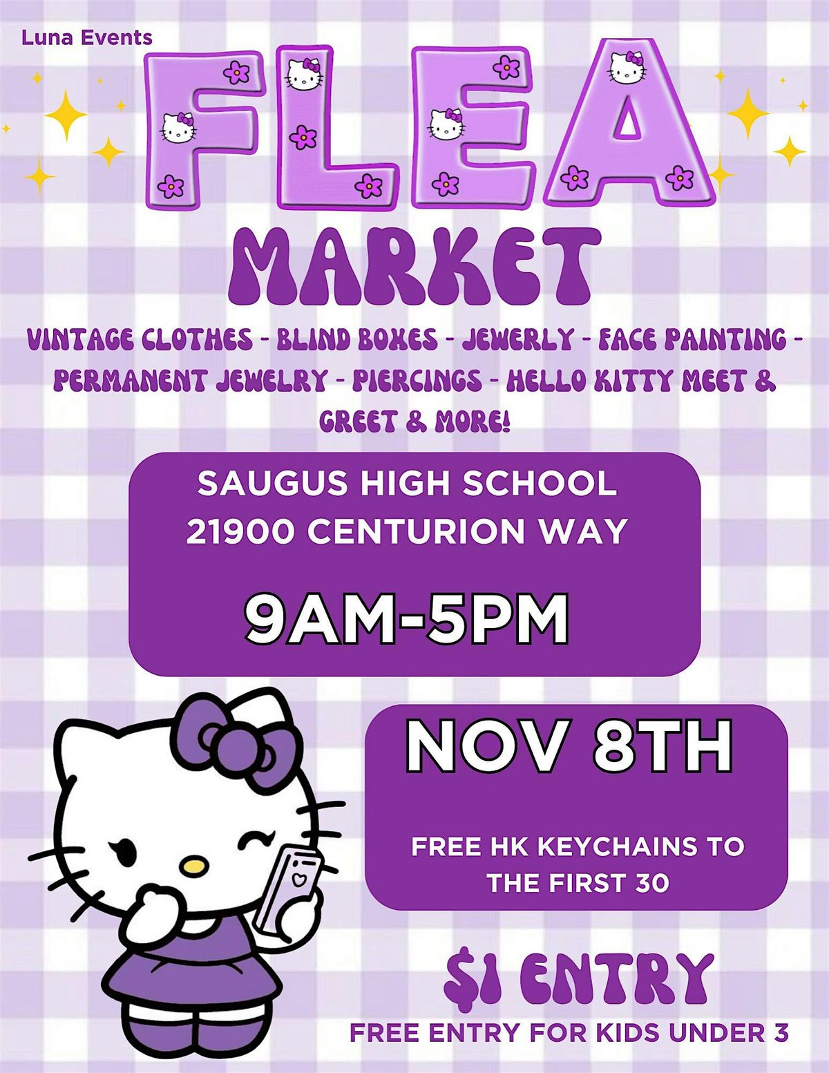 Hello Kitty Flea Market