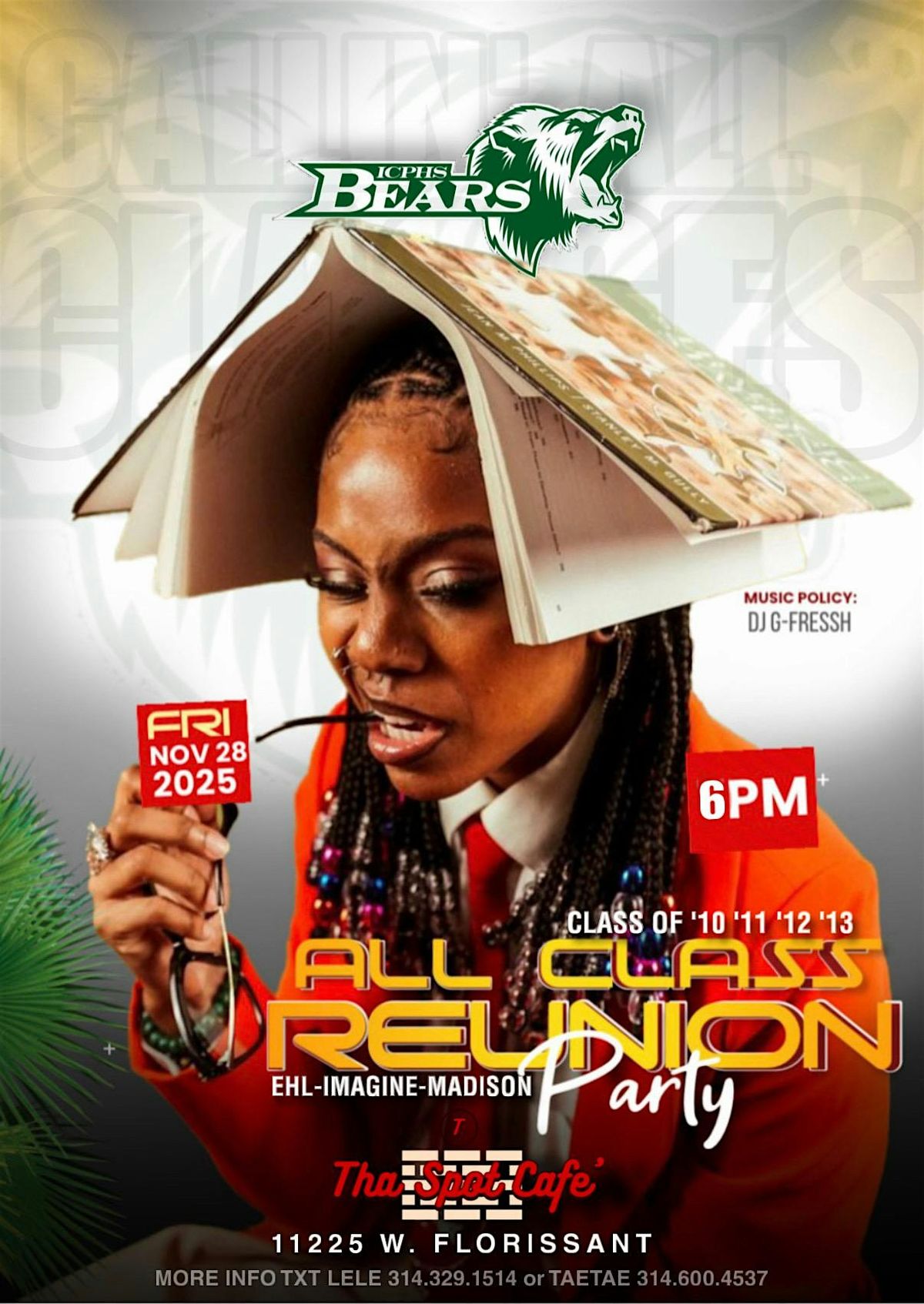 EHL-IMAGINE ALL CLASS REUNION PARTY