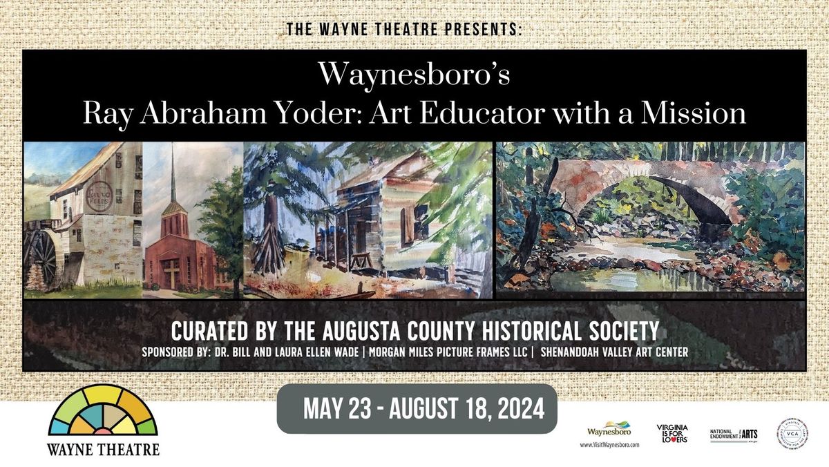 Art Exhibition: Waynesboro\u2019s Ray Abraham Yoder: Art Educator with a Mission