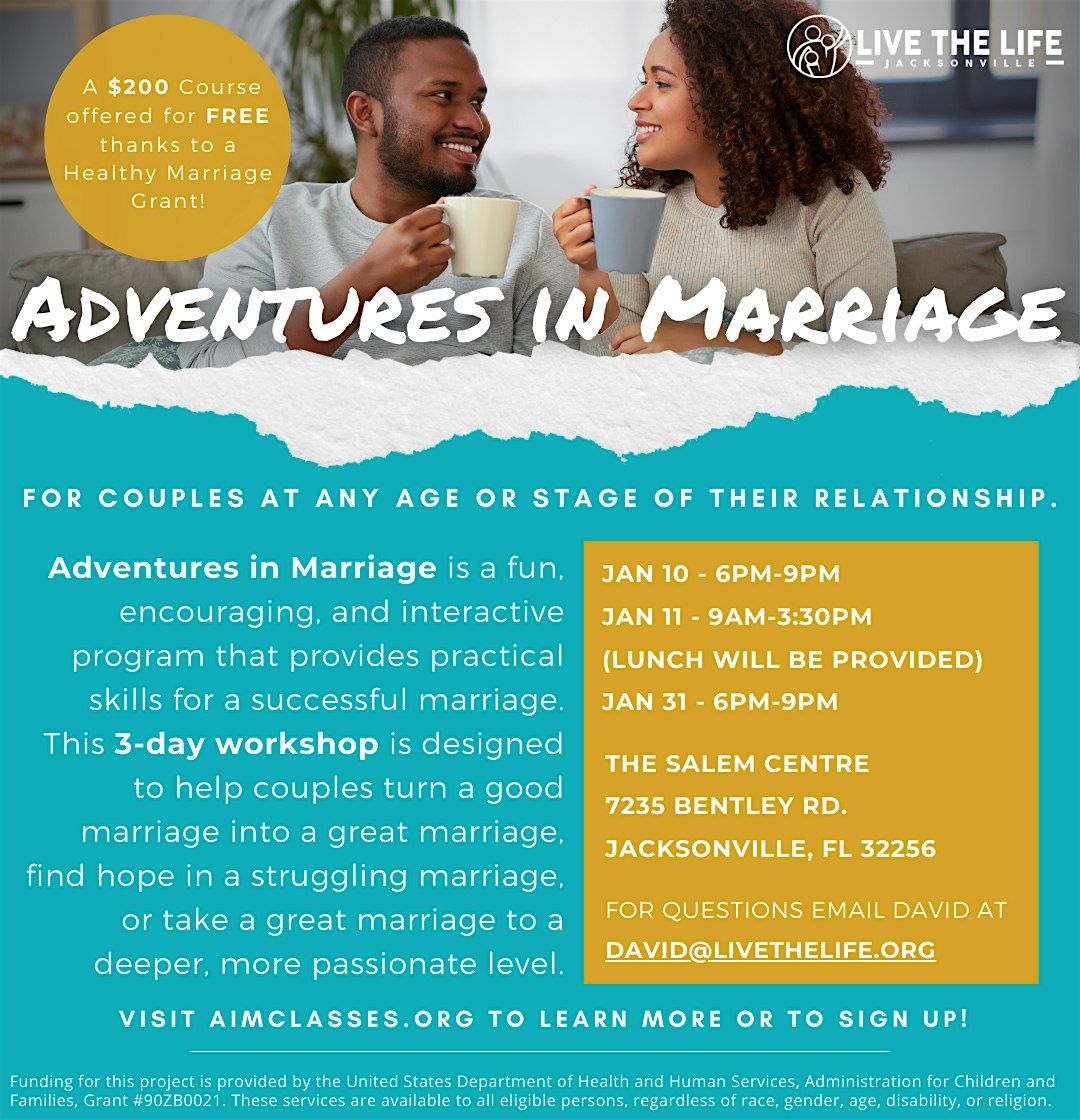 Adventures in Marriage - Open to Everyone!