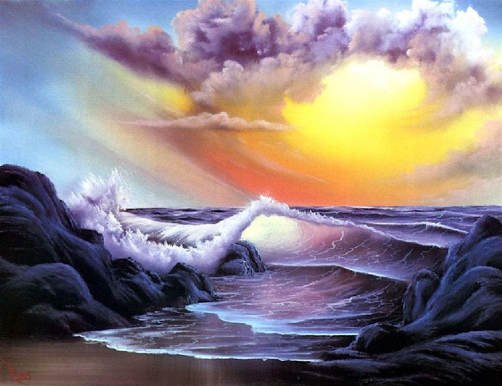 Bob Ross Oils Class Sunday  Oct. 19th  9am - 3pm $95 Includes All Materials