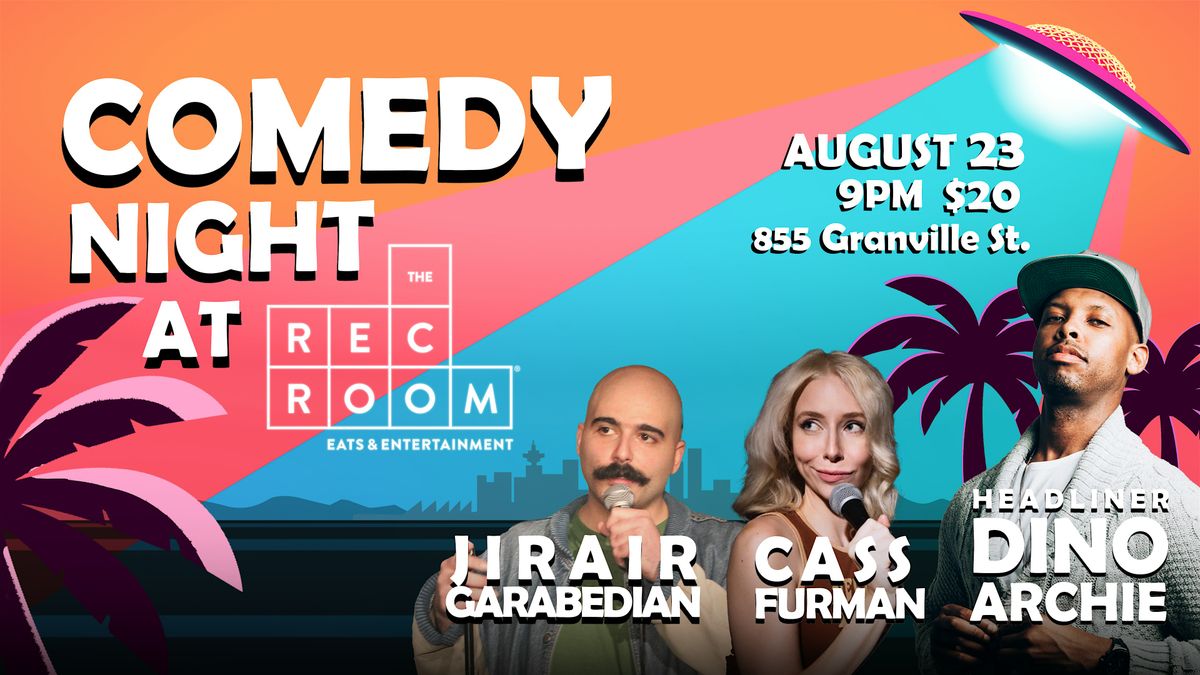 Comedy Night at THE REC ROOM