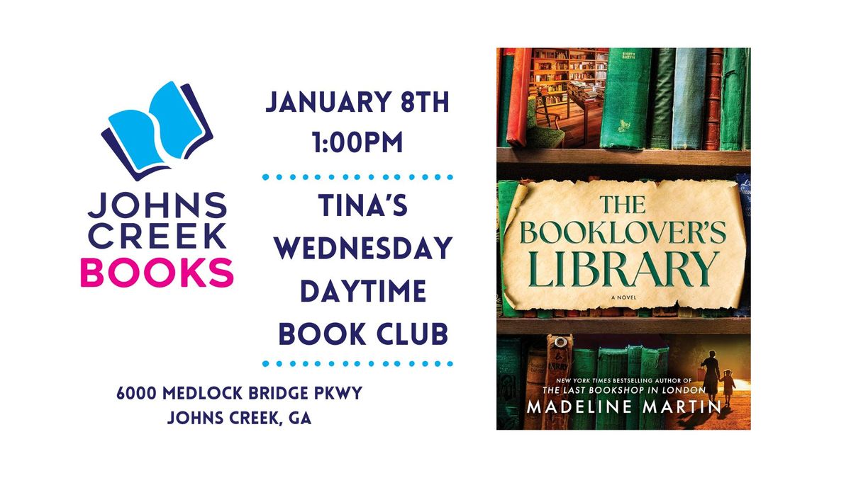 Tina's Wednesday Book Club for January