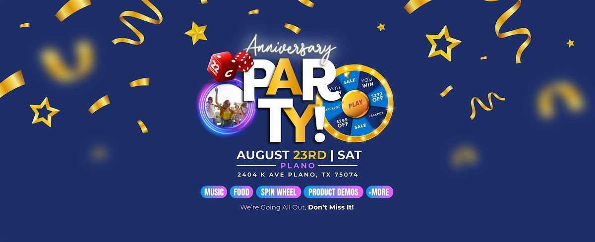 Anniversary Party in Plano!