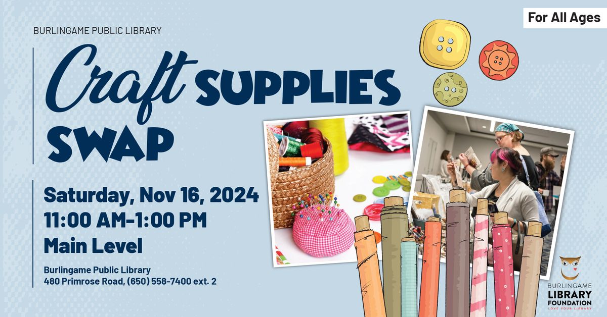 Craft Supplies Swap