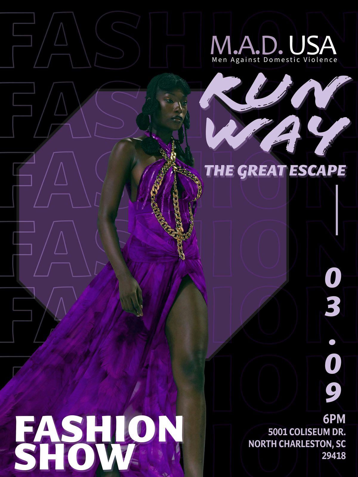 M.A.D USA Run Way - The Great Escape Fashion Show