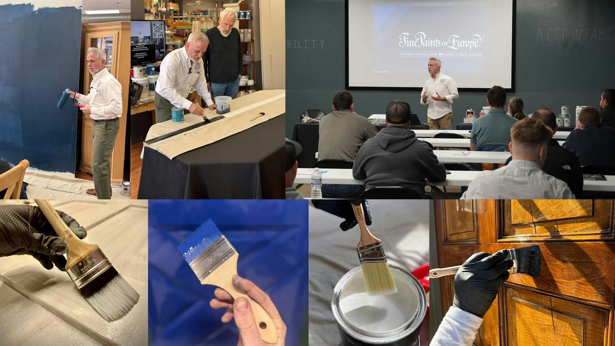 Painters Warehouse, Palm Desert-Fine Paints of Europe Retail Training Event