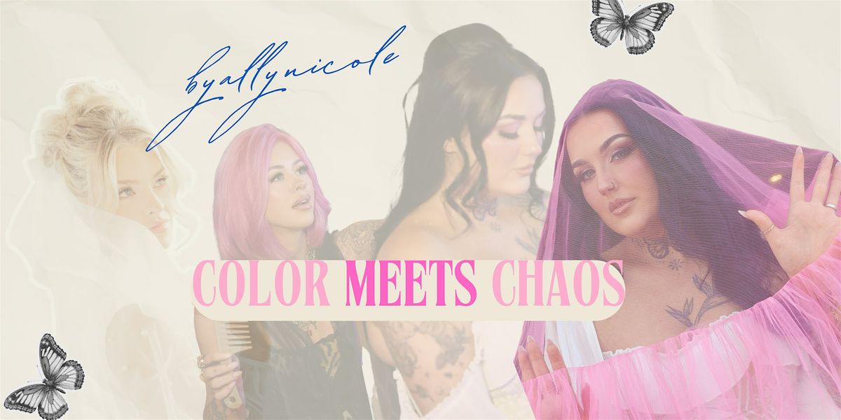 Color Meets Chaos: The Bridal Edition