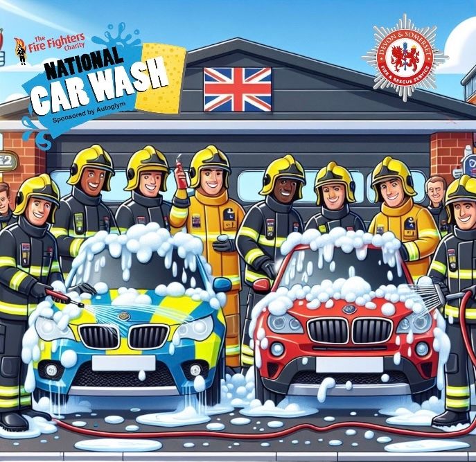 Firefighters Charity Car wash