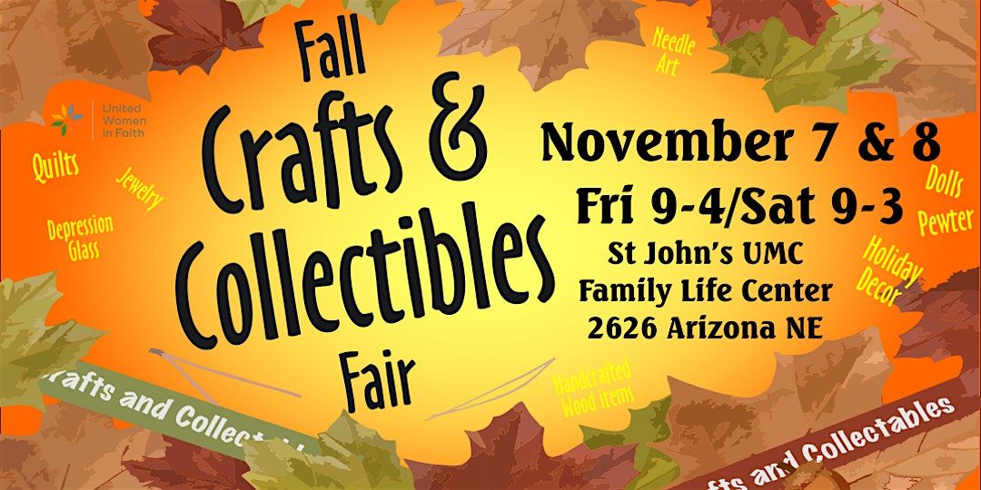 Fall Crafts and Collectibles Fair