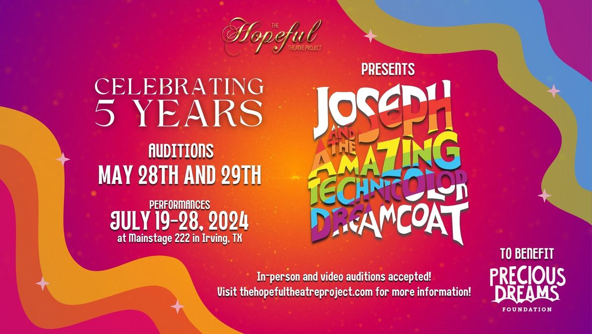 Joseph and the Amazing Technicolor Dreamcoat Auditions