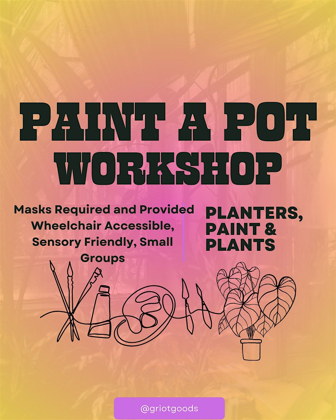 Paint A Planter Workshop