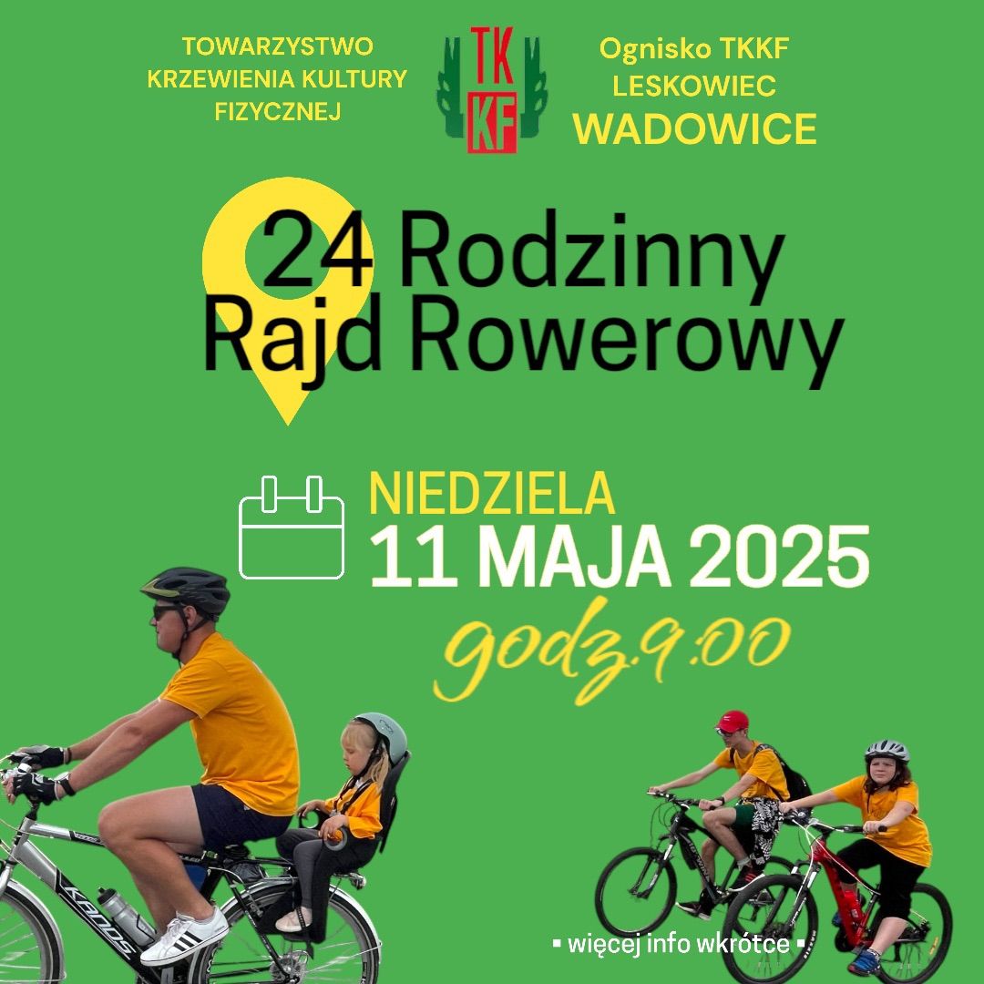 24 Rodzinny Rajd Rowerowy 