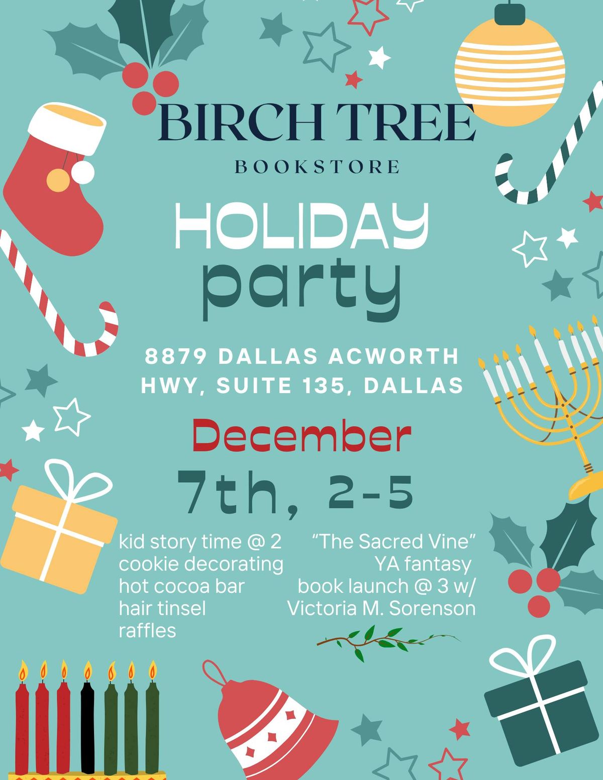 Holiday Party @ Birch Tree Bookstore