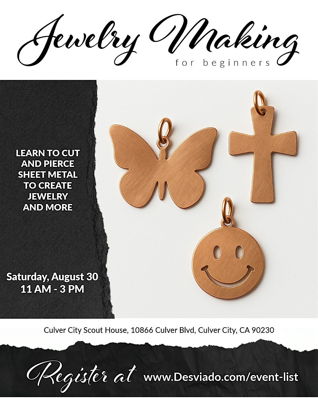 Intro. to Basic Metalsmithing with Monica Moreno