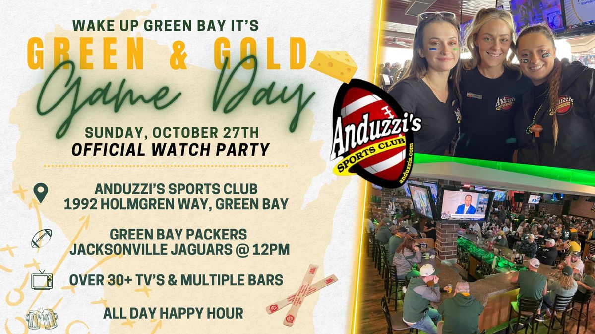 Official Watch Party: Green Bay Packers @ Jacksonville Jaguars