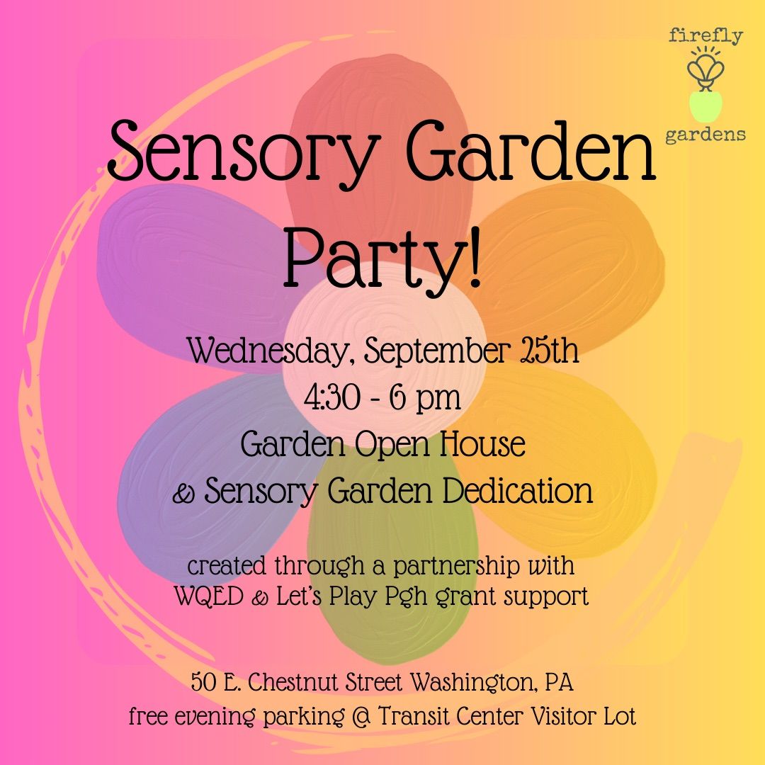 Sensory Garden Party