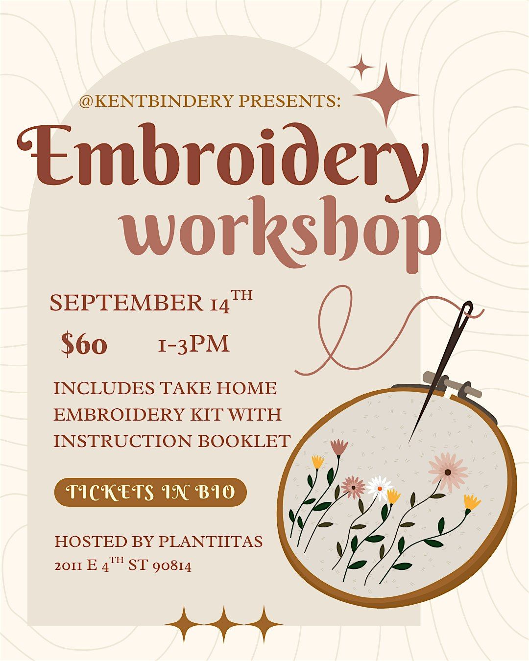 Embroidery Workshop