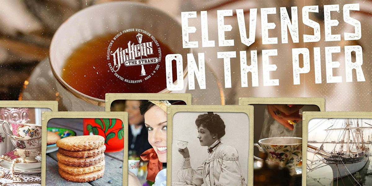 Elevenses on the Pier at the Galveston Historic Seaport