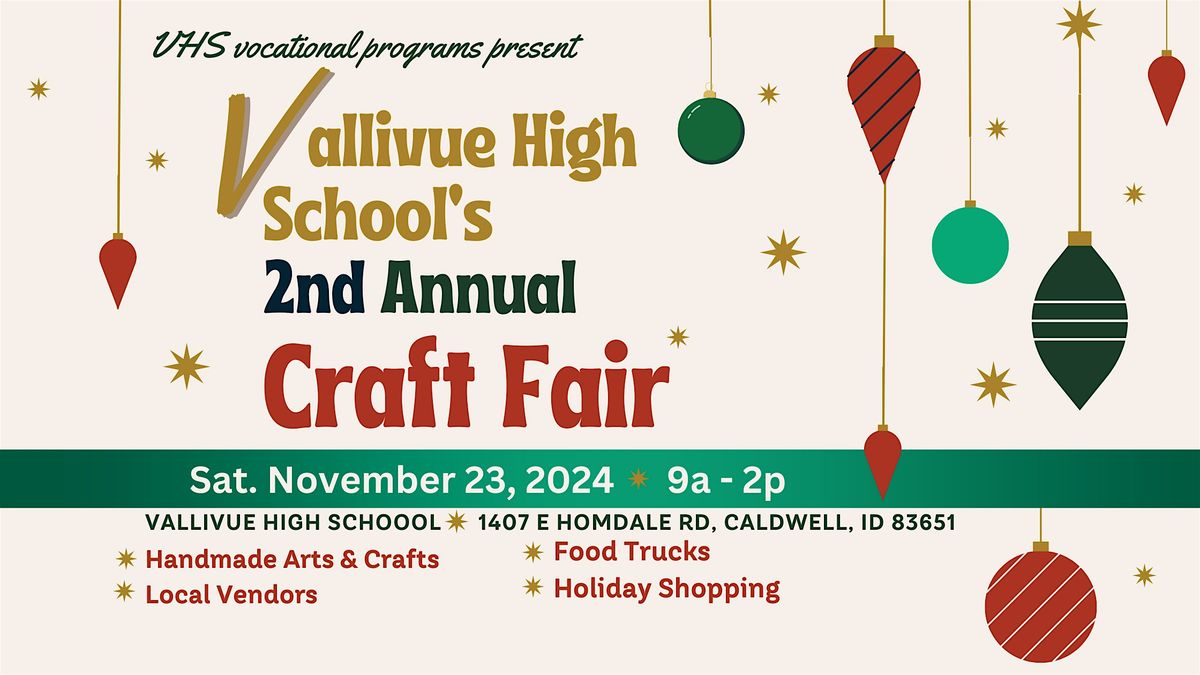 Vallivue HS Craft Fair