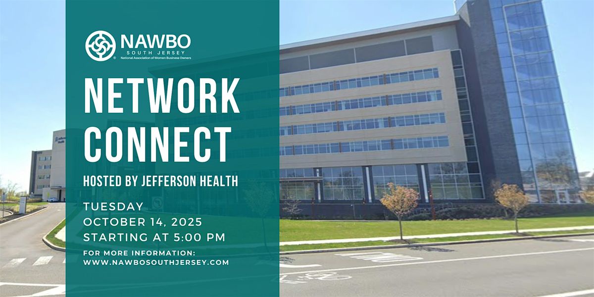 Network Connect with NAWBO SJ Gold Corporate Partner Jefferson Hospital