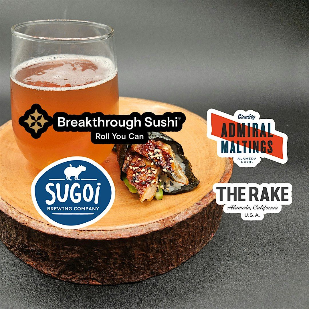 Beer and Sushi Pairing, The Rake at Admiral Maltings