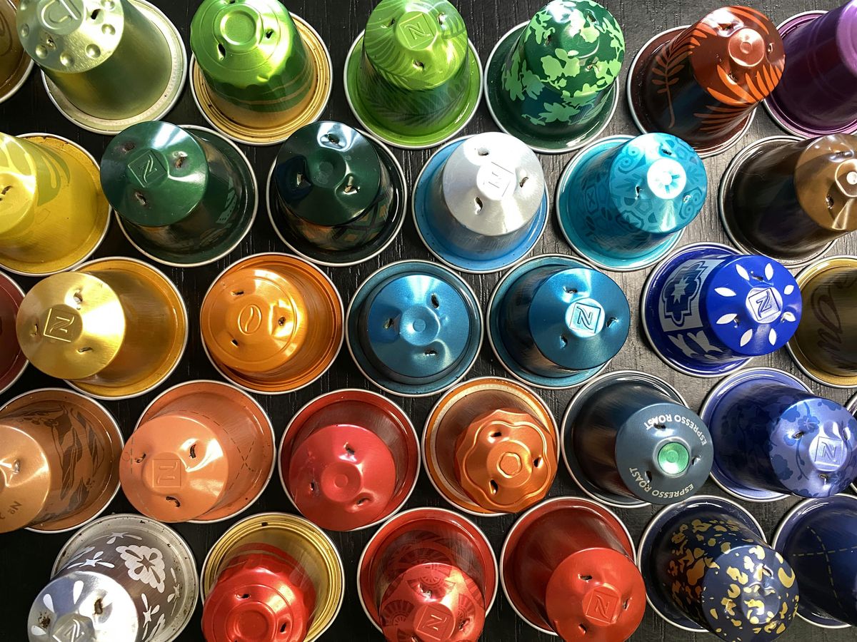 Transform Waste into Wearable Art! \u267b\ufe0f\u2728 Create Earrings from Nespresso Pods