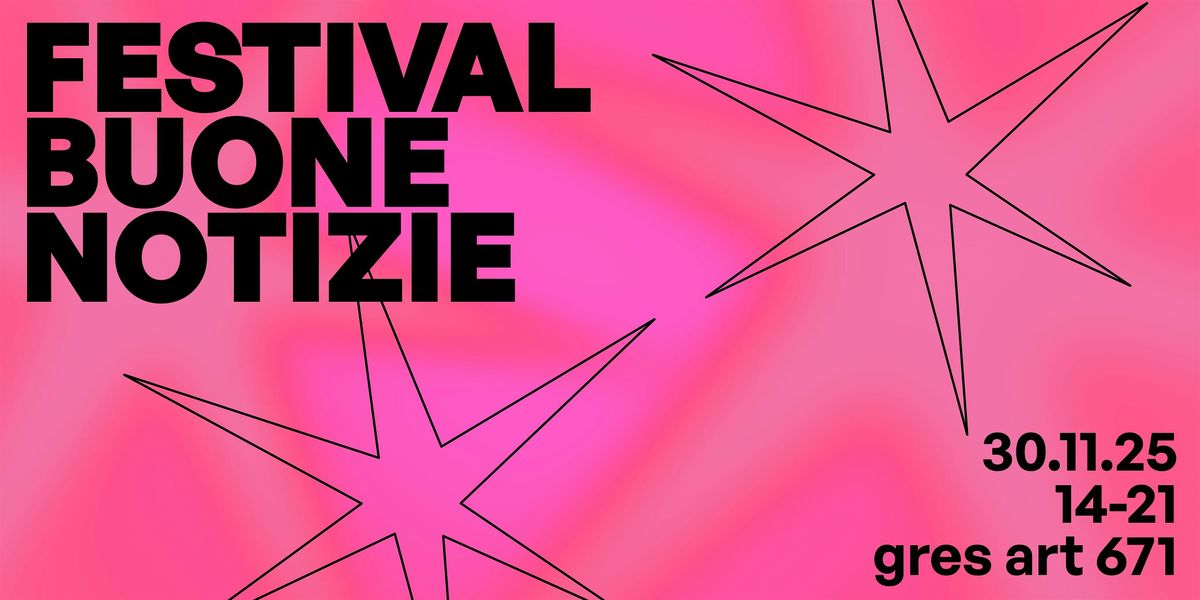 FESTIVAL BUONE NOTIZIE 2025