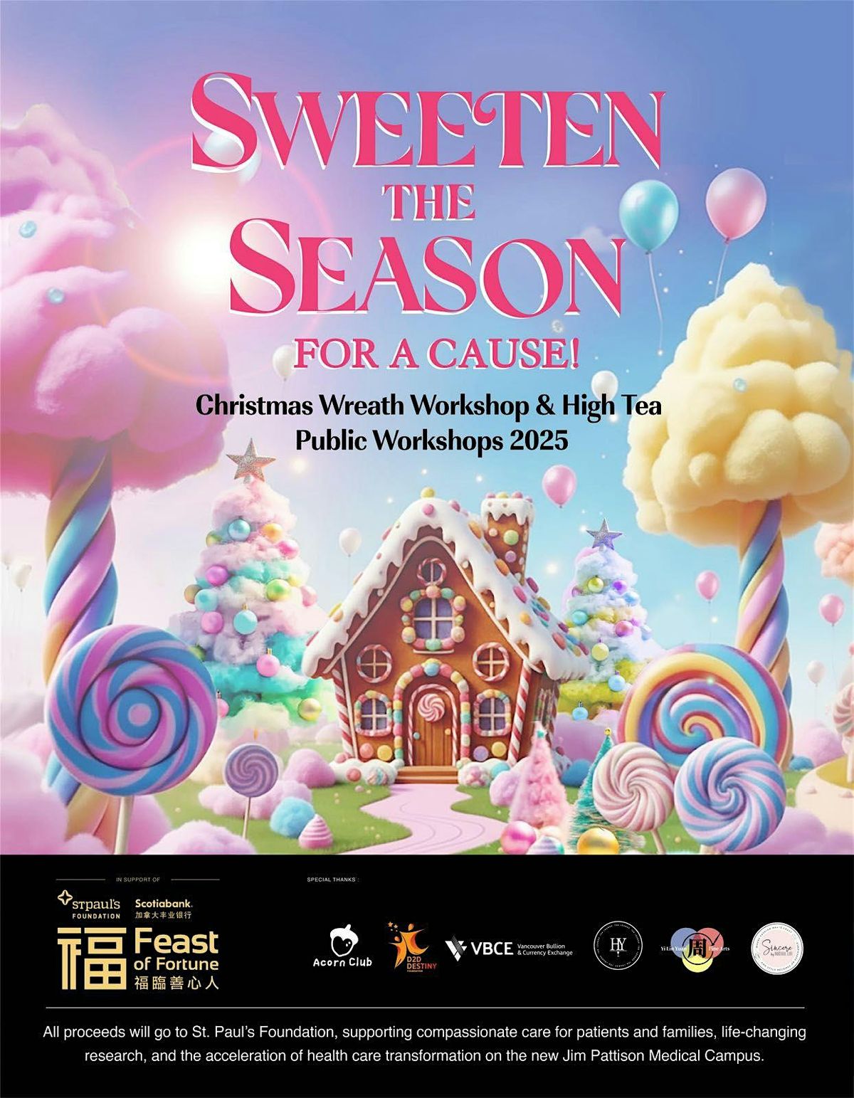 Christmas Wreath Making for Saint Paul's Foundation