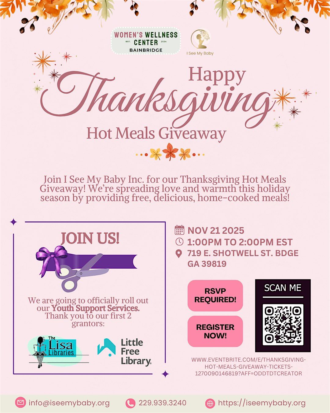 Thanksgiving Hot Meals Giveaway