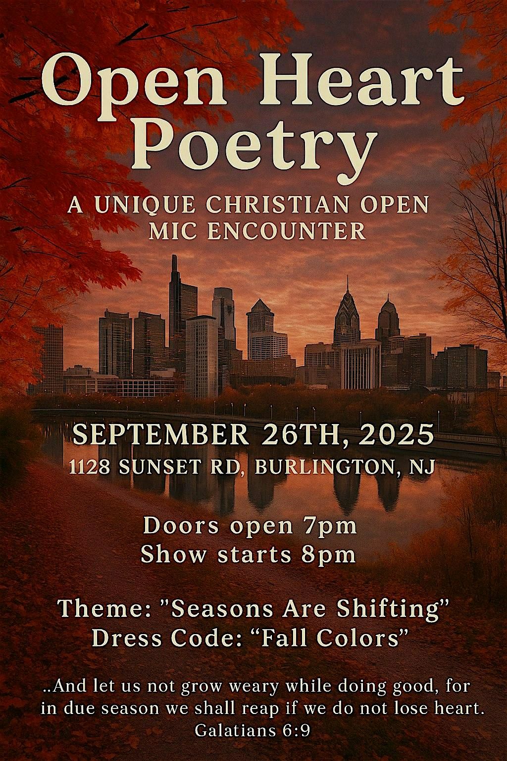 Open Heart Poetry: \u201cSeasons Are Shifting\u201d