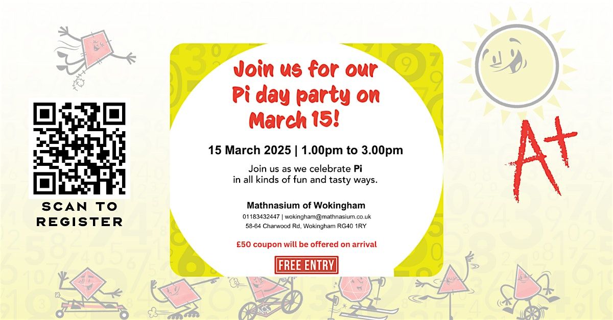 Pi Day Party at Mathnasium of Wokingham \u2013 A Fun & Tasty Celebration!