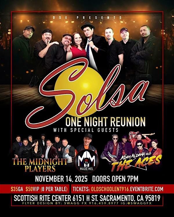 One Night Only Solsa Reunion with Special Guest