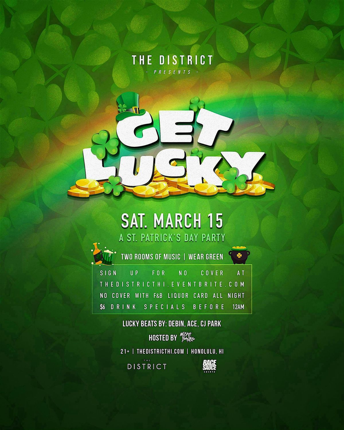 Get Lucky - St. Patricks Day Party (Nightclub)